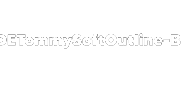 MADETommySoftOutline-Black Logo