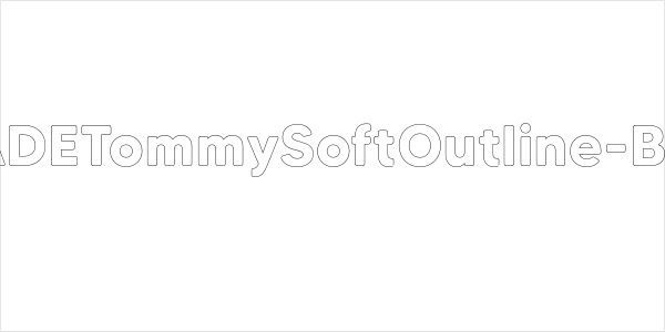 MADETommySoftOutline-Bold Logo