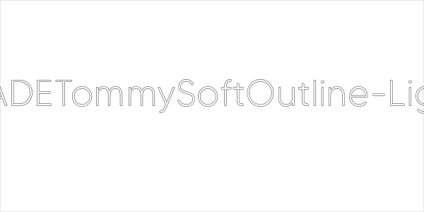 MADETommySoftOutline-Light Logo