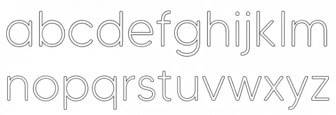 MADETommySoftOutline-Light Fuentes MINÚSCULAS