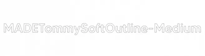 MADETommySoftOutline-Medium  font caratteri gratis