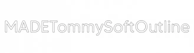 MADETommySoftOutline  font caratteri gratis