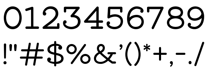 MADEWaffleSlab Font OTHER CHARS