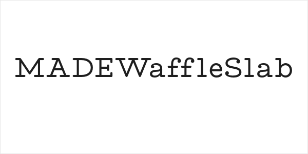 MADEWaffleSlab Logo