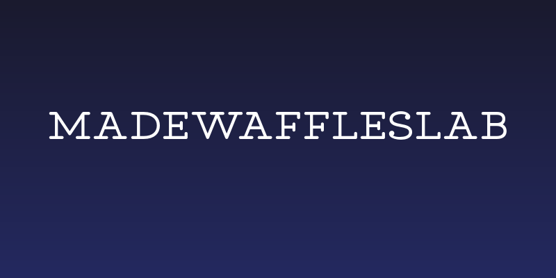 MADEWaffleSlab Social Header