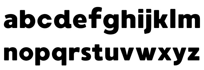 MADEWaffleSoft Font LOWERCASE