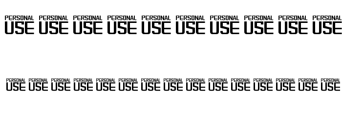 MAELSTROM Personal Use Font OTHER CHARS