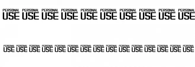 MAELSTROM Personal Use Font OTHER CHARS