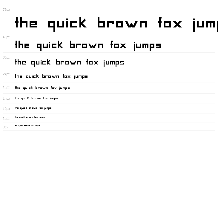 MAG Font Regular Waterfall