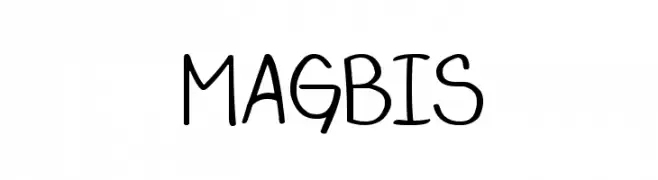 MAGBIS  Frei Schriftart Herunterladen