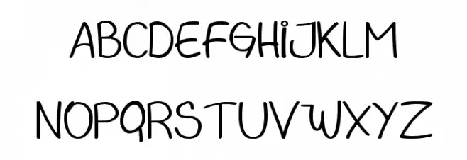 MAGBIS फ़ॉन्ट लोअरकेस