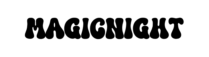 MAGIC NIGHT  font caratteri gratis