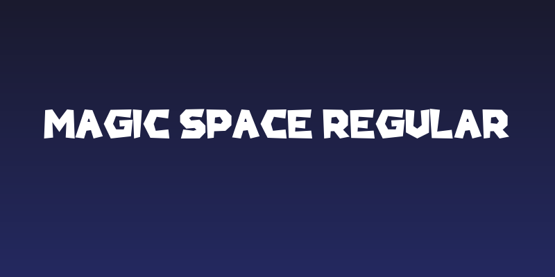 MAGIC SPACE Regular Social Header