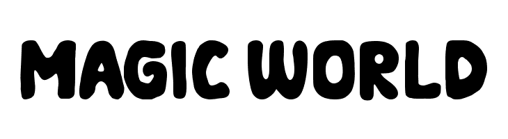 MAGIC WORLD  Fuentes Gratis Descargar