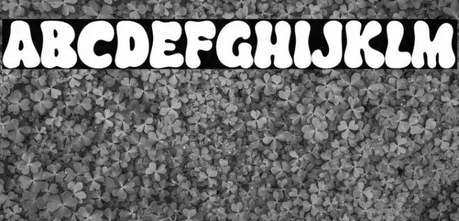 MAGICCHEZE Font examples