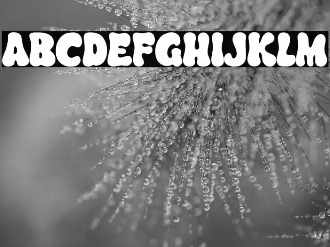 MAGICCHEZE Font examples