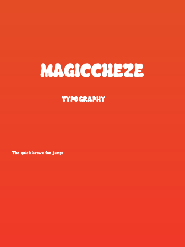 MAGICCHEZE Poster