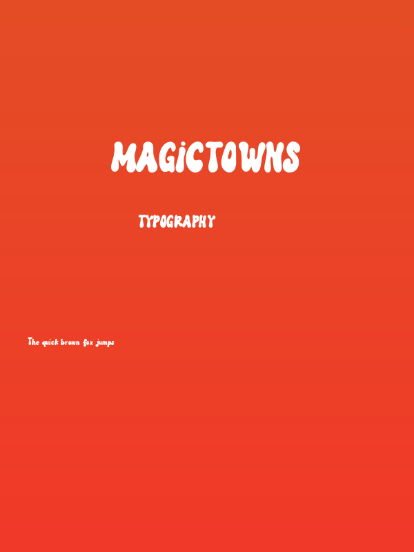 MAGICTOWNS Poster