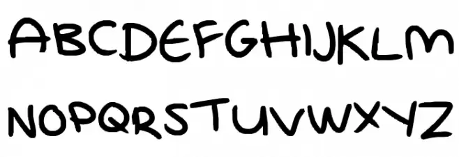 MAGNESAC Schriftart Groß