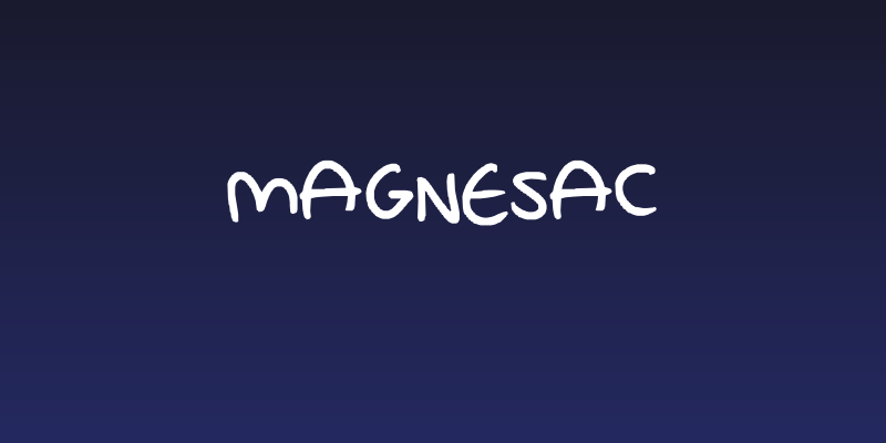 MAGNESAC Social Header
