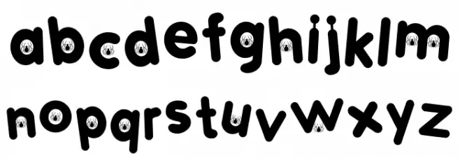 MAGNETIC FRIDGE フォント 大文字
