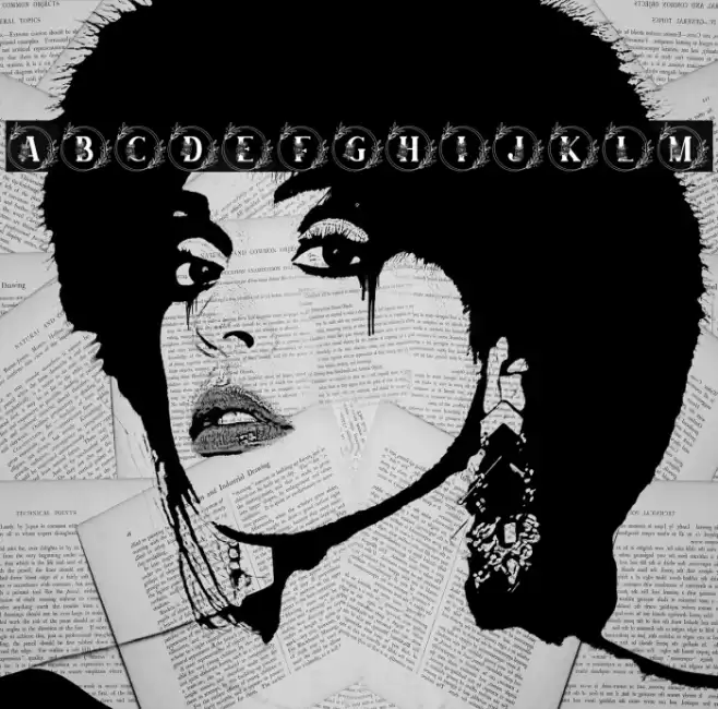 MAGNOLIA MONOGRAM Font examples