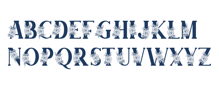 MAGNOLIA MONOGRAM Lowercase