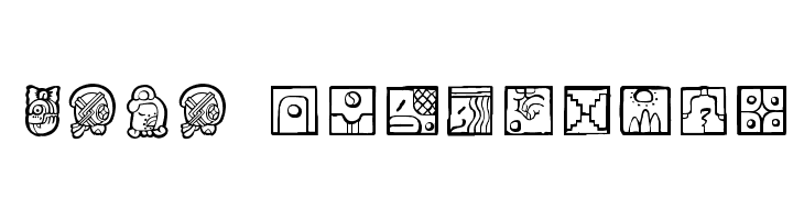 MAIA ideograph  Descarca Fonturi Gratis