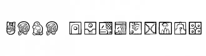 MAIA ideograph  Descarca Fonturi Gratis