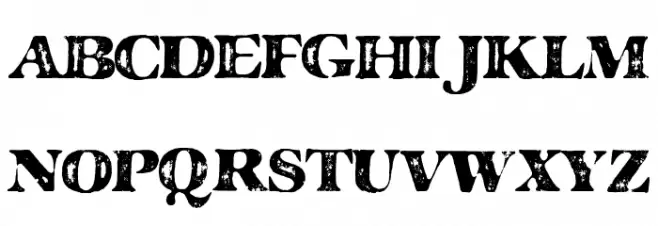 MAJOR GUILTY Шрифта ВЕРХНИЙ
