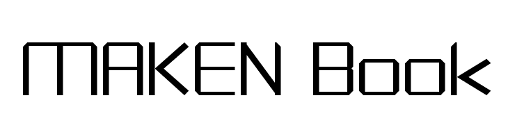 MAKEN Book フォント