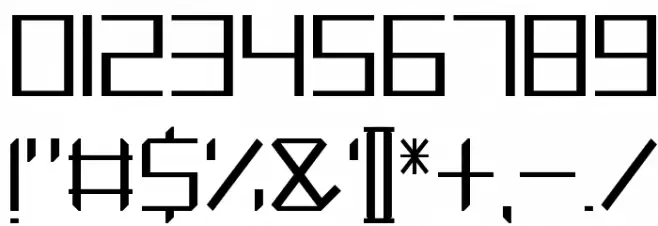 MAKEN Book Font OTHER CHARS