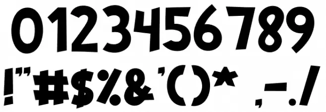 MAKUTA Font OTHER CHARS