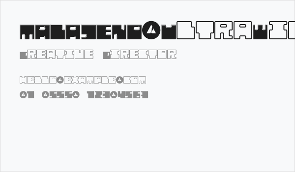 MALAJENO-UltraWide Business Card