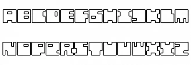 MALAJENO-UltraWide Font LOWERCASE