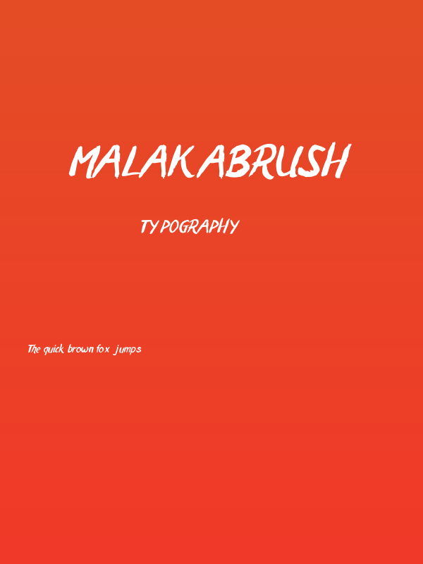 MALAKABRUSH Poster