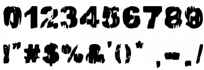 MALAMADRE Font OTHER CHARS