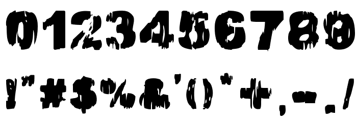 MALAMADRE Font OTHER CHARS