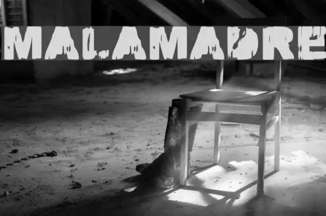 MALAMADRE Font examples