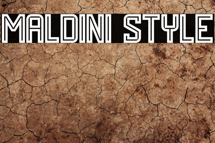 MALDINI STYLE Example 1