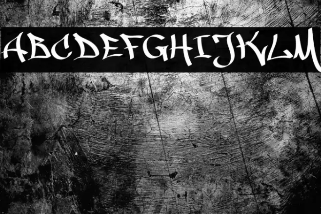 MALICE Font examples