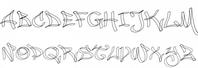 MALICE خط أحرف صغيرة