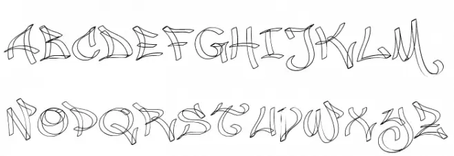 MALICE 字体 小写