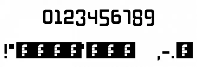 MAMBO Regular Font OTHER CHARS