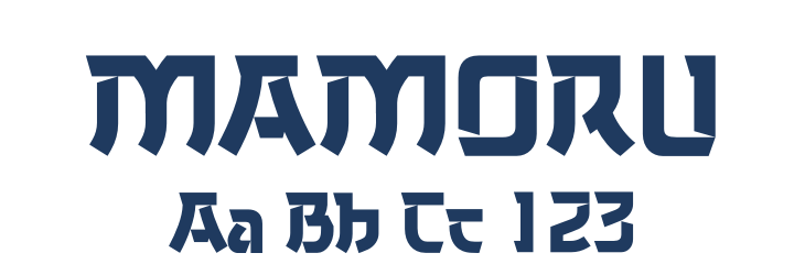 MAMORU Font Preview