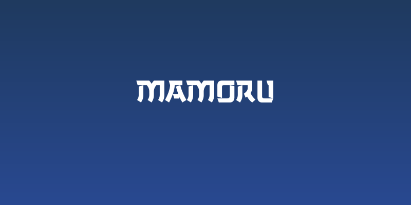 MAMORU Social Header