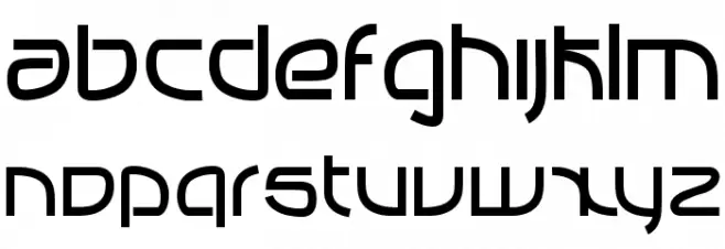 MANABU 字体 小写