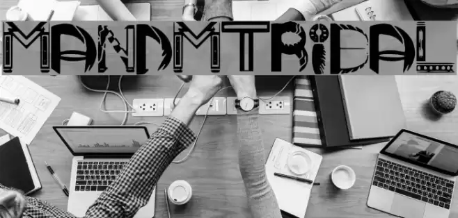 MANDMTRIBAL Font examples