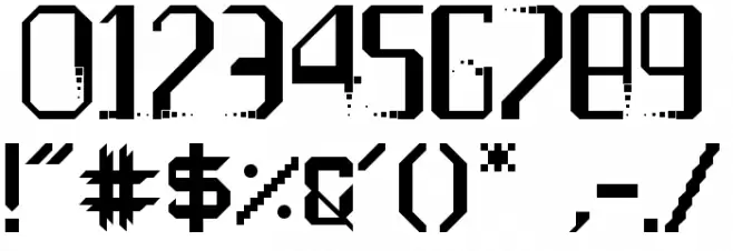 MANGAHAS 2020 Regular Schriftart Anderer Schreiben
