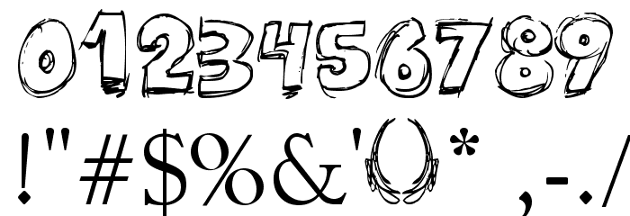 MANIATICO! Font OTHER CHARS